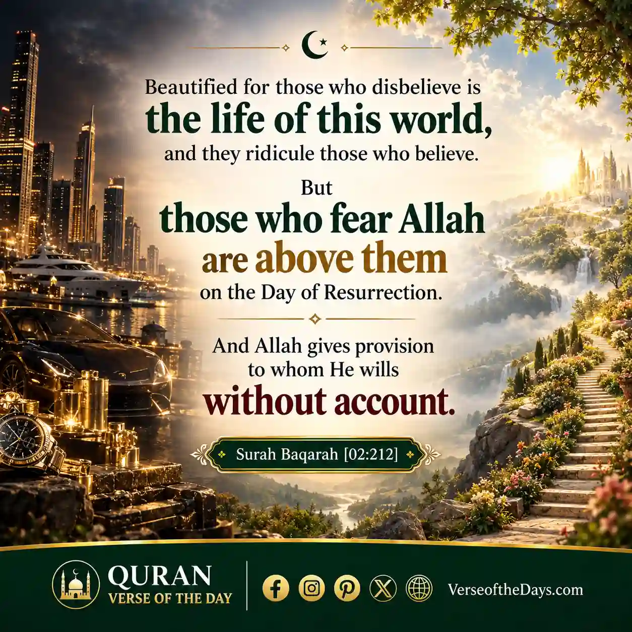 Surah Al-Baqara Verse 212