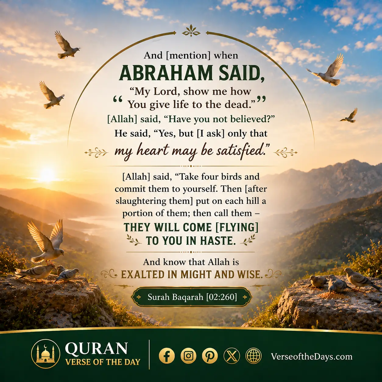 Surah Al-Baqarah Verse 260