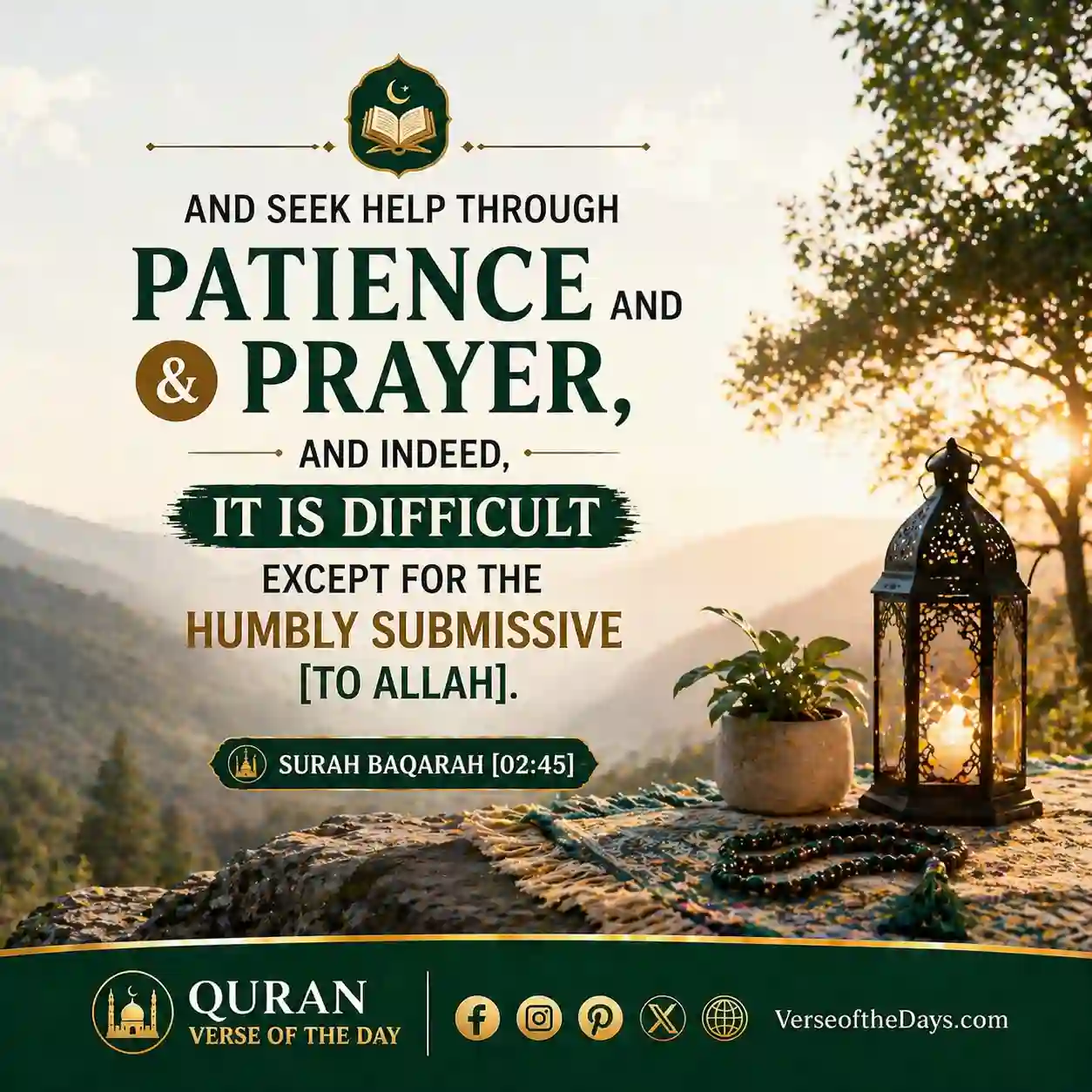 Surah Al-Baqarah Verse 45