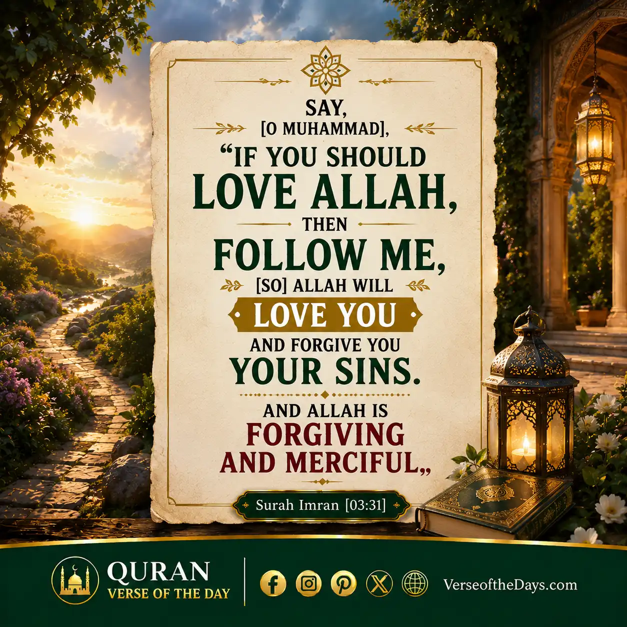 Surah Al-Imraan Verse 31