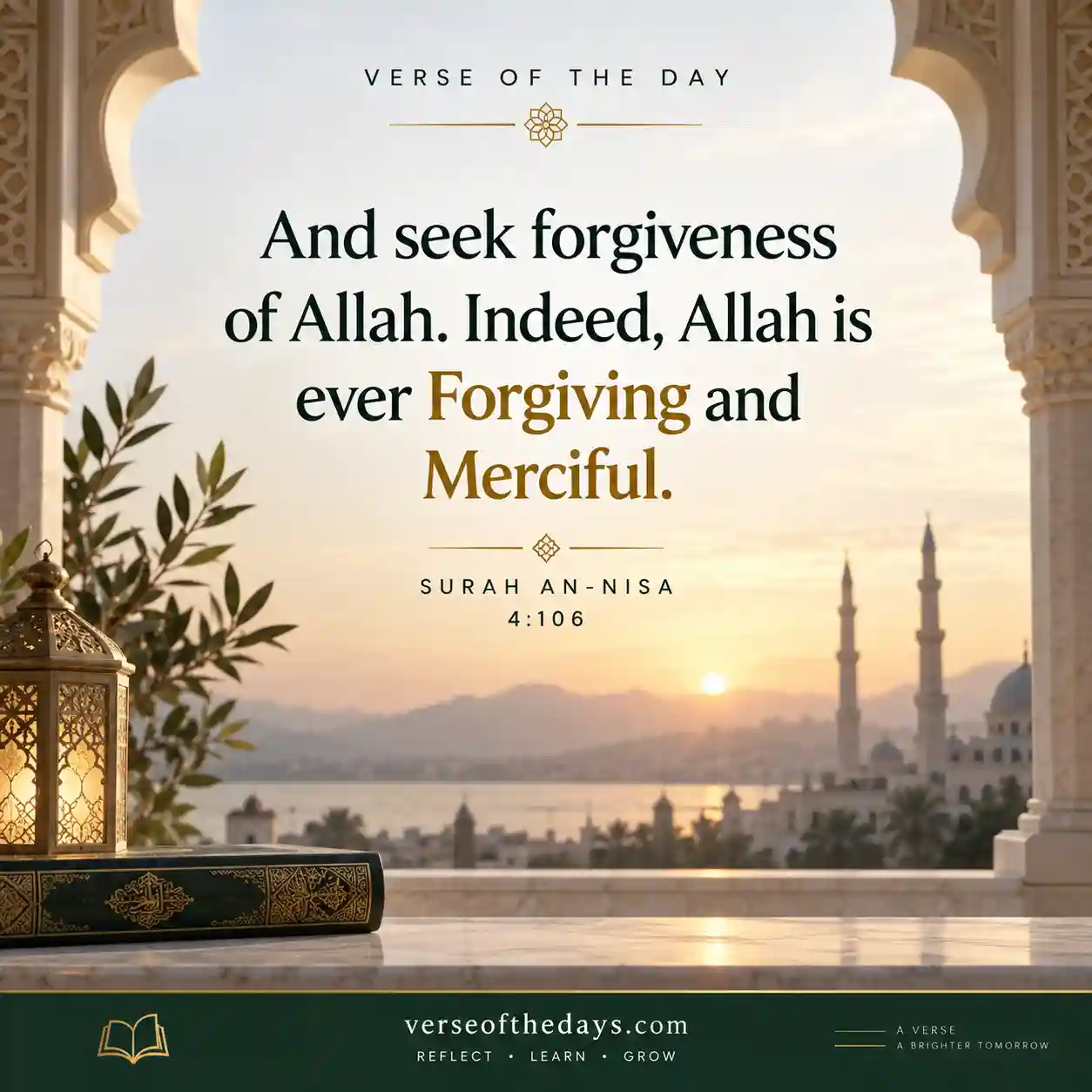 Surah An-Nisaa Verse 106