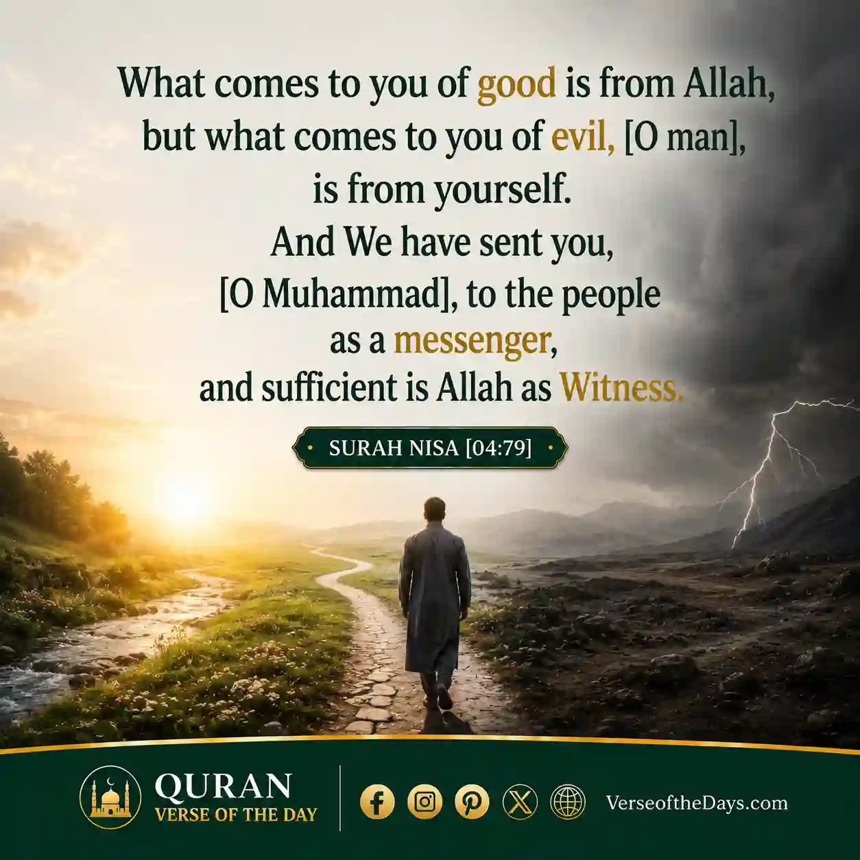 Surah An-Nisaa Verse 79