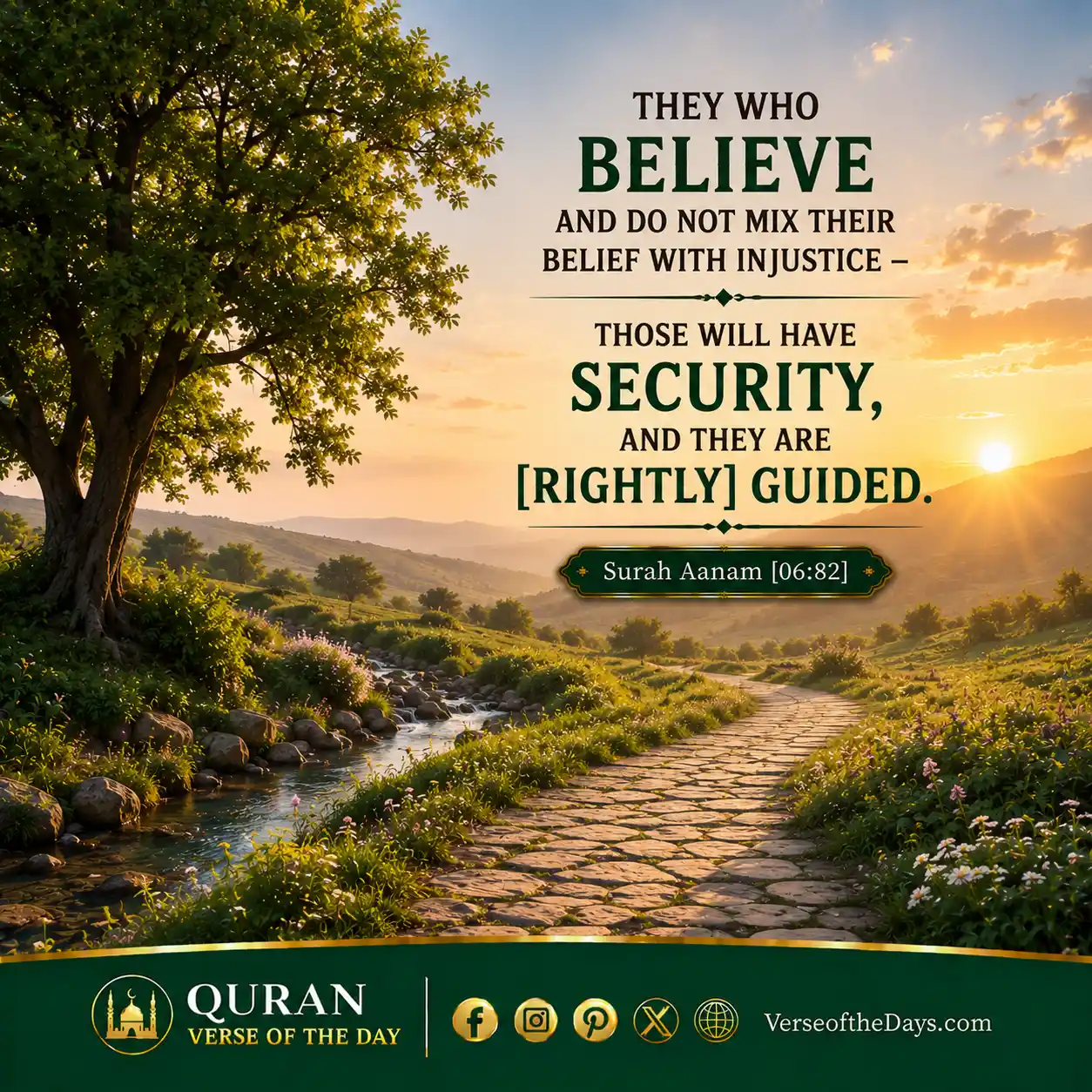 Surah Al-An'aam Verse 82