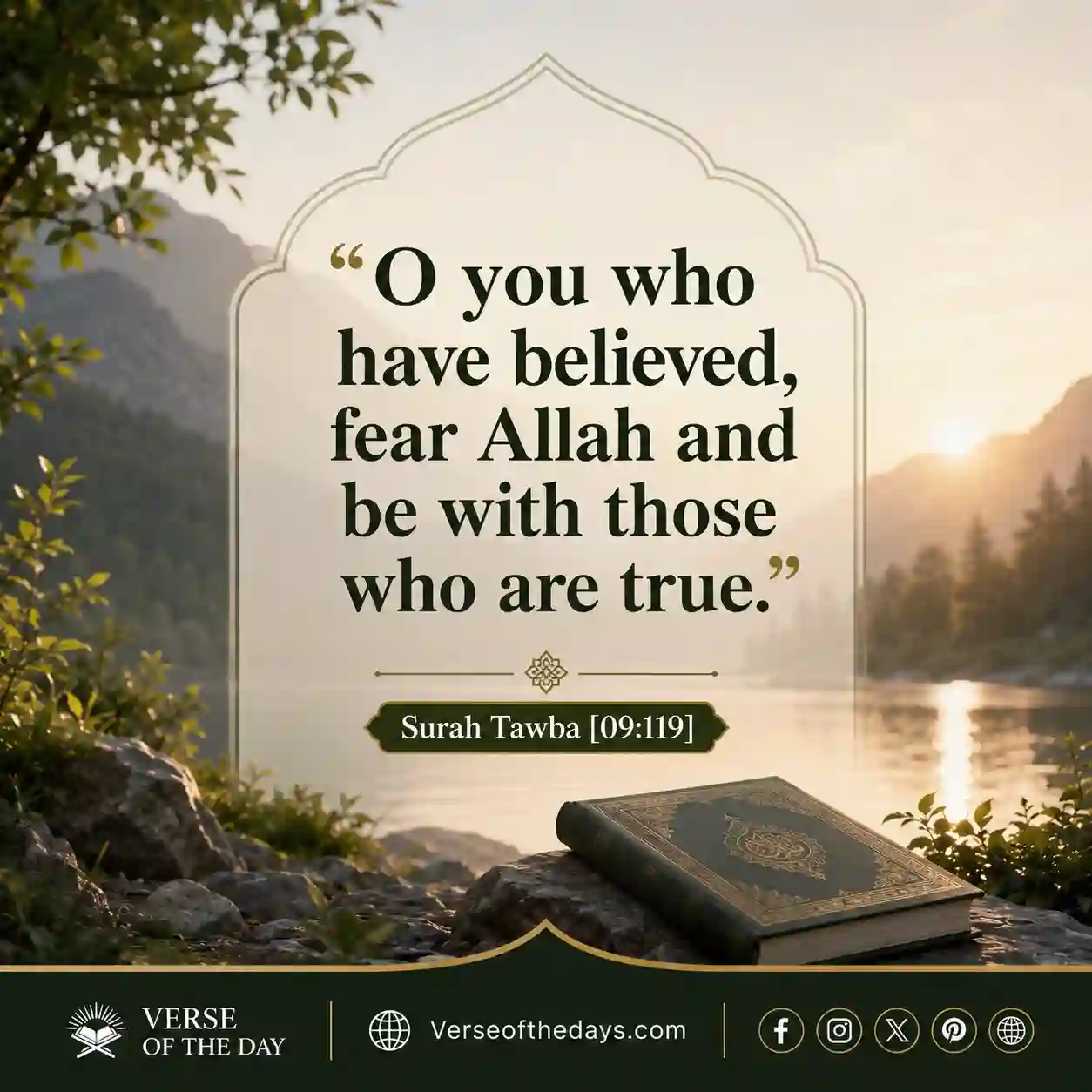 Surah At-Tawba Verse 119