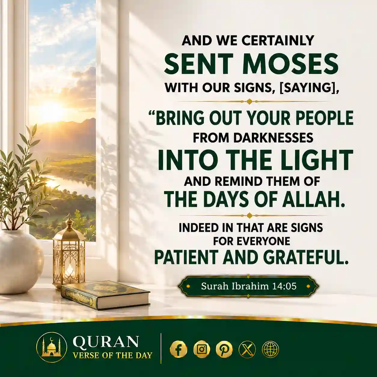 Surah Ibrahim Verse 5