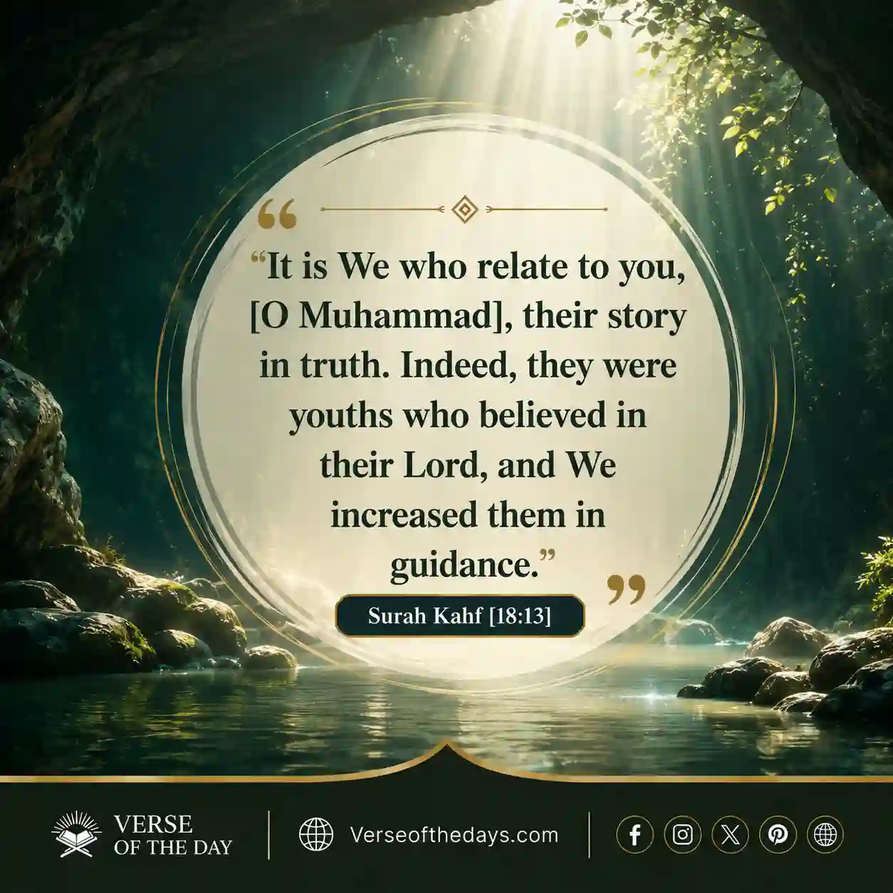 Surah Al-Kahf Verse 13