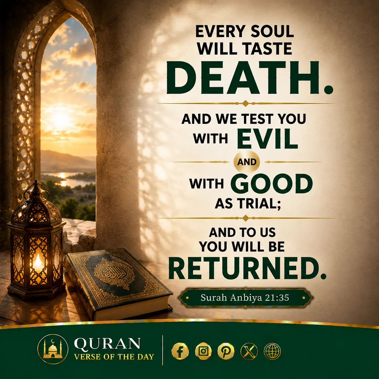 Surah Al-Anbiyaa Verse 35