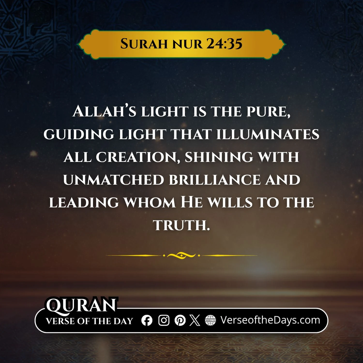 Surah An-Nur Verse 35