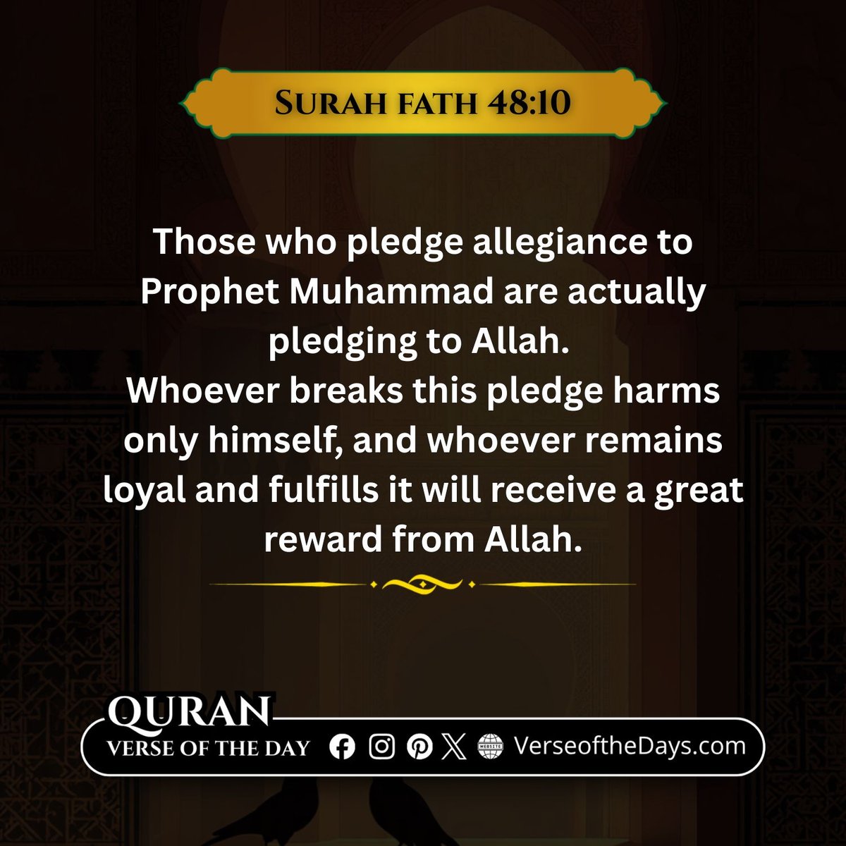 Surah Al-Fath Verse 10