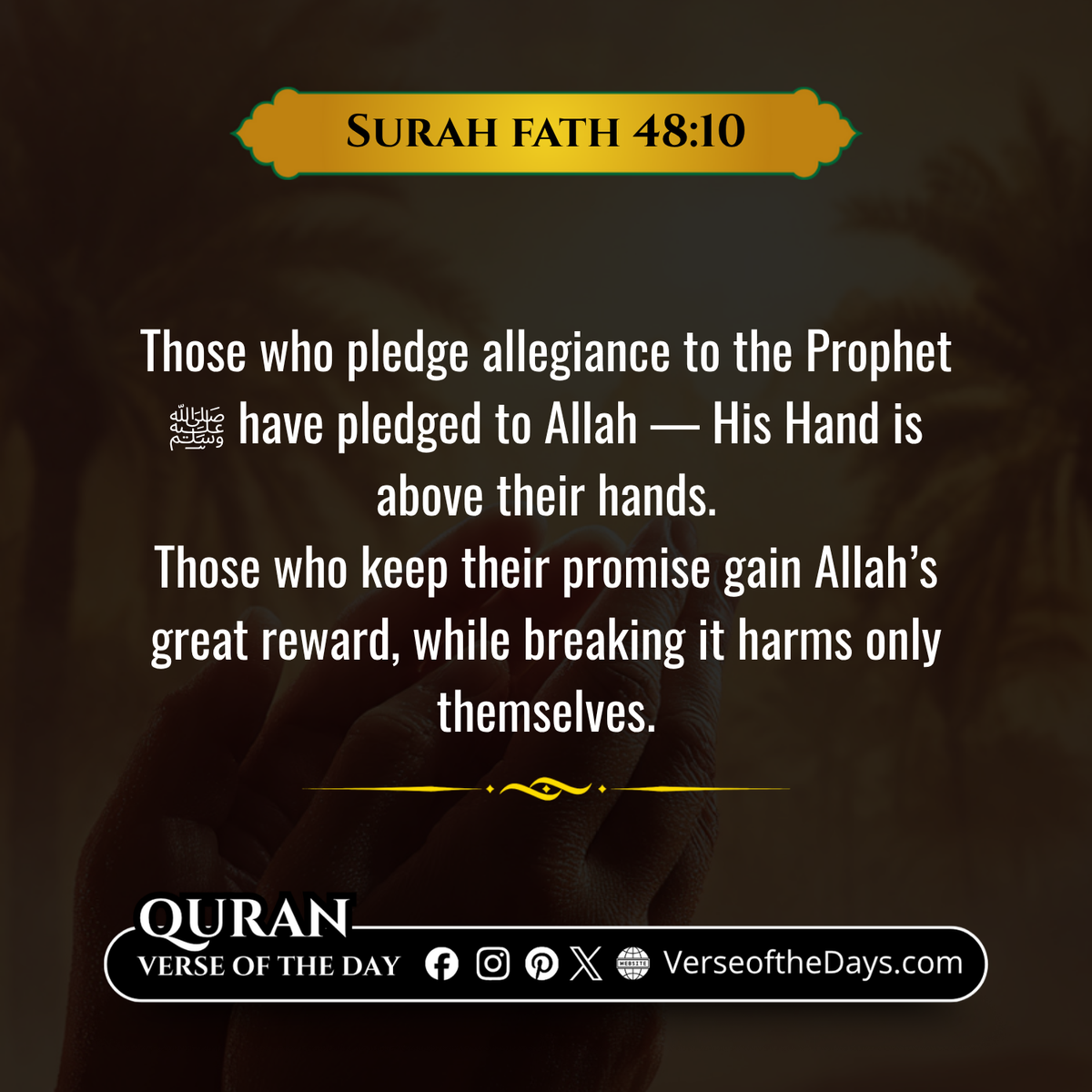 Surah Al-Fath Verse 10