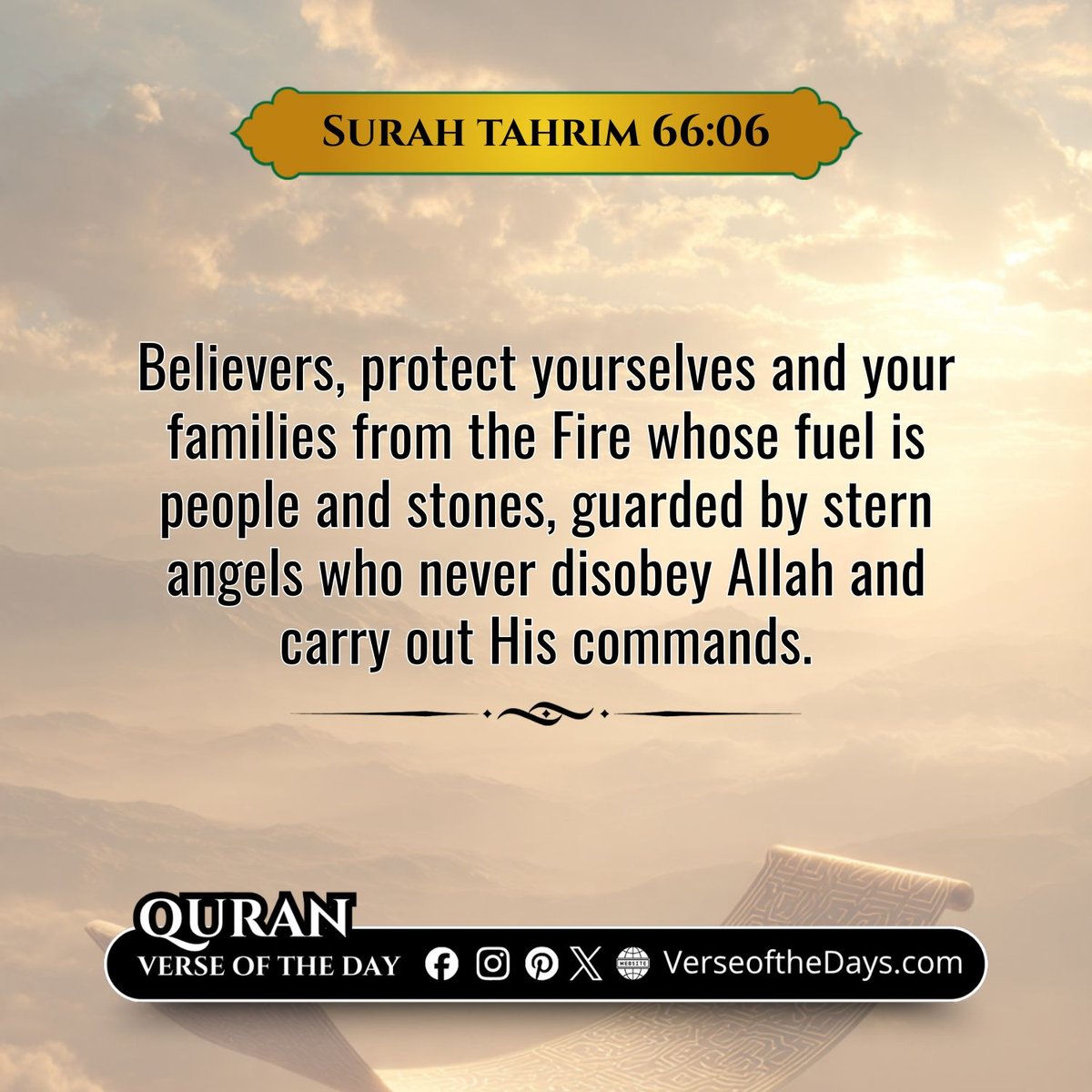 Surah Al-Tahrim Verse 6