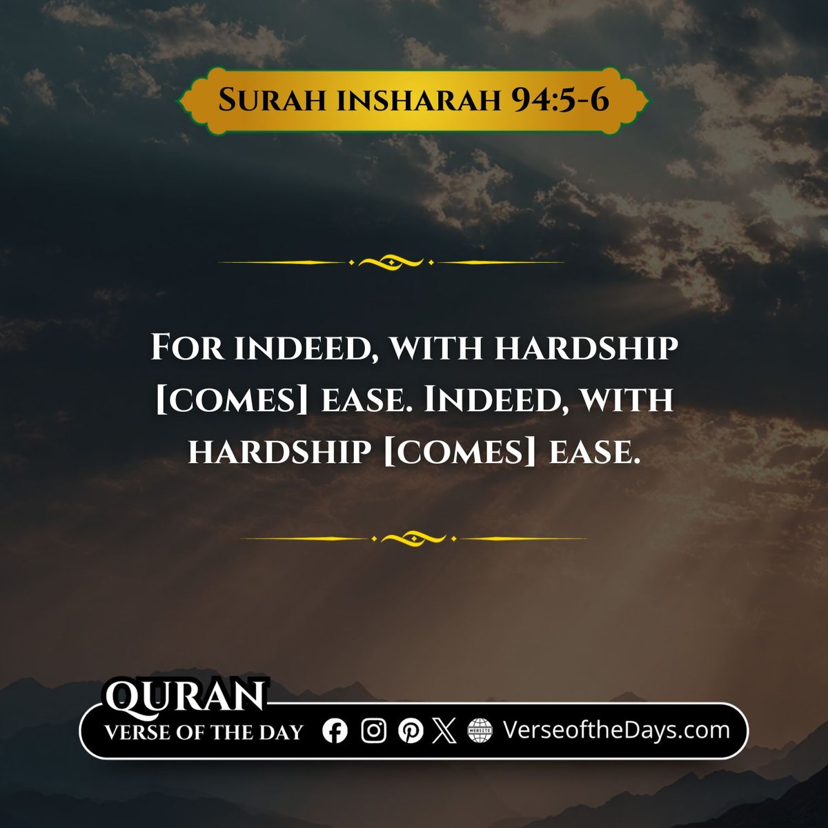 Surah Al-Inshirah Verse 5-6