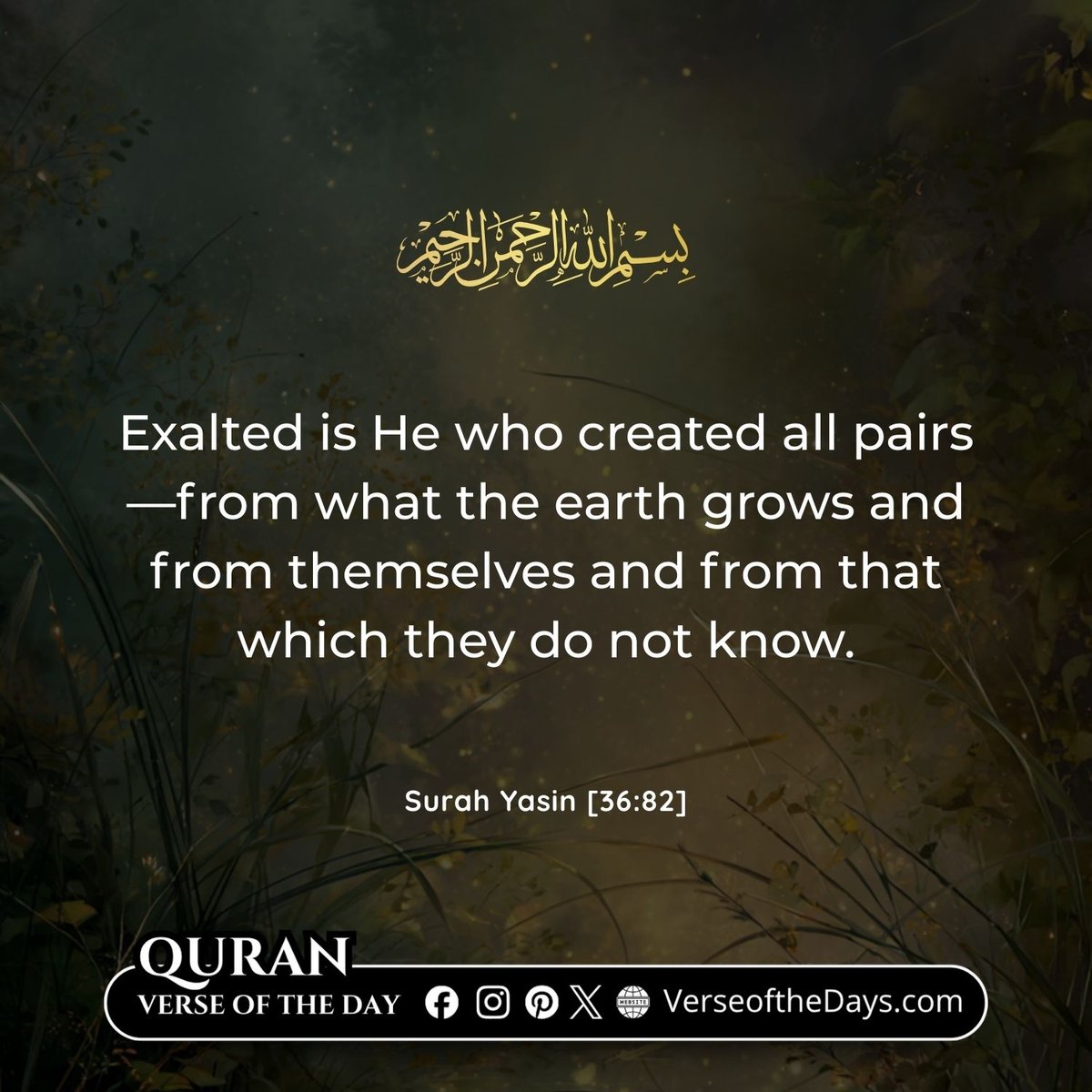 Surah Ya-Sin Verse 82