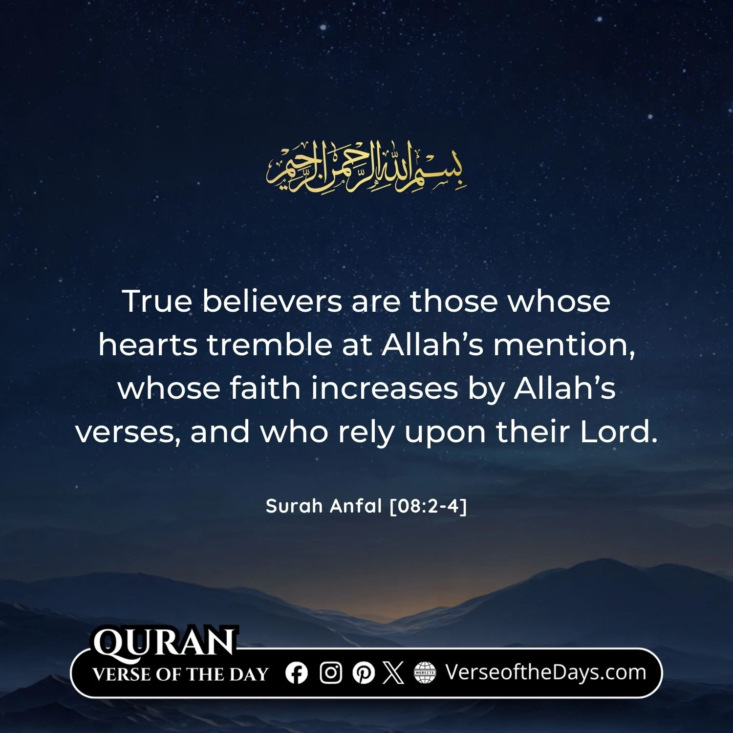 Surah Al-Anfal Verse 2-4