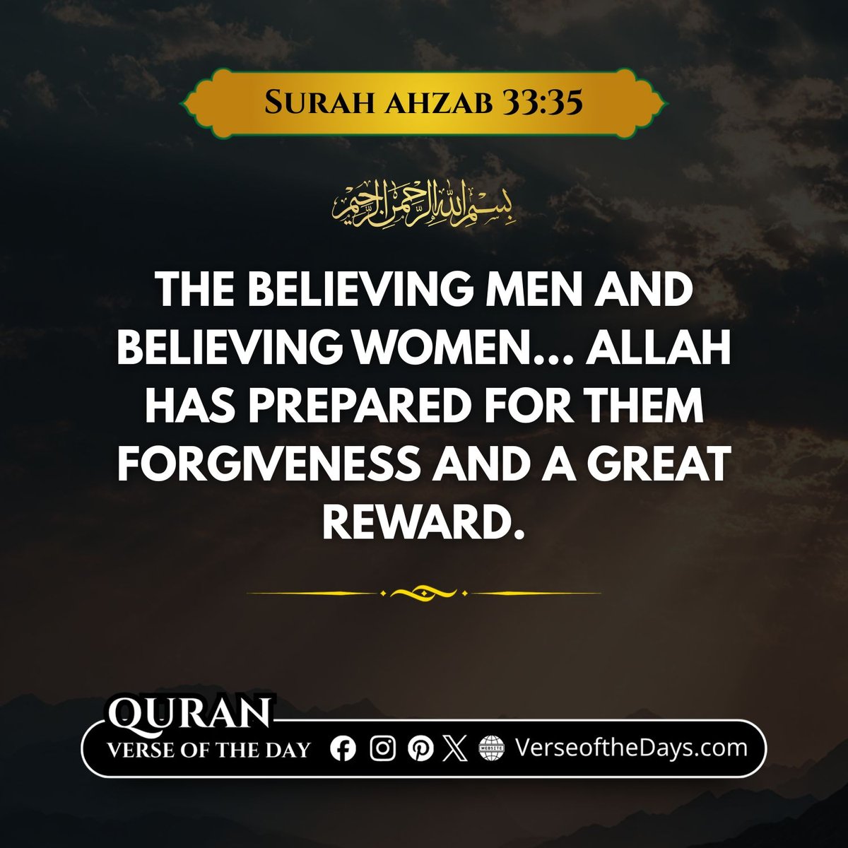 Surah Al-Ahzab Verse 35