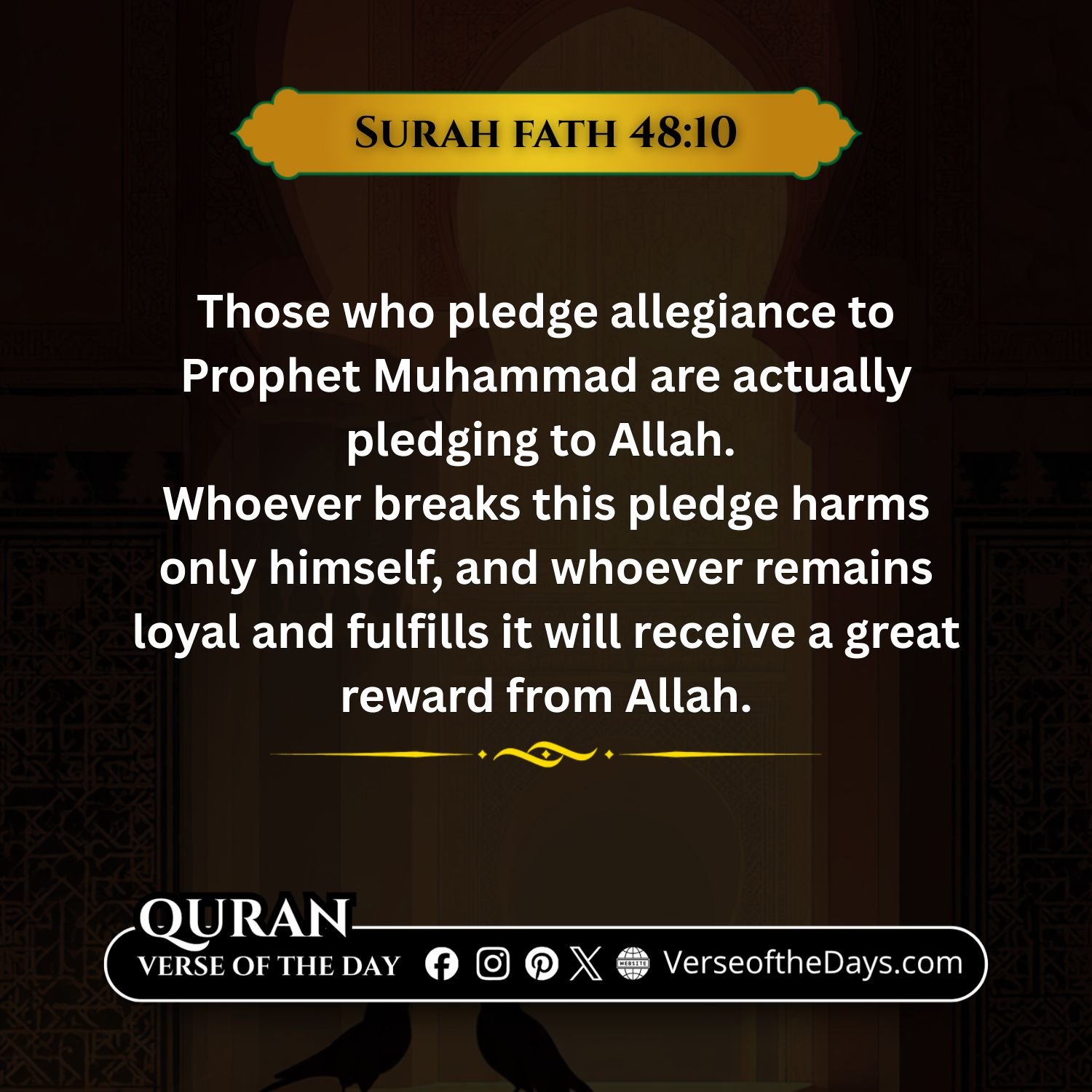 Surah Al-Fath Verse 10