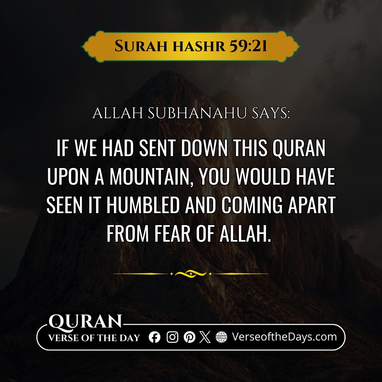 Surah Al-Hashr Verse 21